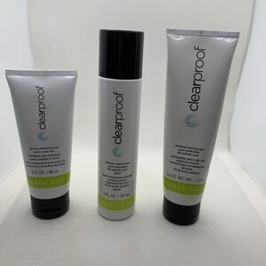 Mary Kay Clear Proof Acne System - Full 3 Piece Set Cleanser Read Description